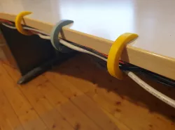 Wire Desk Clips | Simple Cord and Cable Management