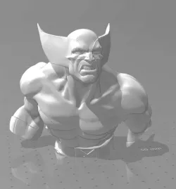 Wolverine Bust