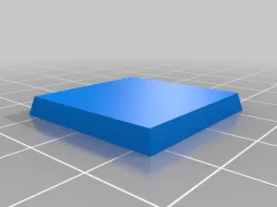 25mm square miniature base