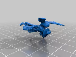 28mm 5e Sorlock / Sorcerer / War Wizard with Shield and Owl
