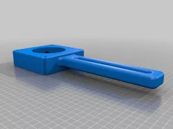 32in Monitor adapter with handle and Speaker Mounting 