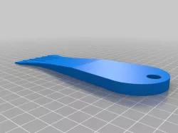 50mm Scraper tool for 3d printing - or kitchen cleaning