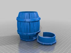 5E Dice Tower Barrel   Grog of the Great Drunk One