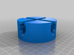 80mm 4-jaw independent chuck REVERSE JAWS