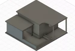 Bird House with Pool