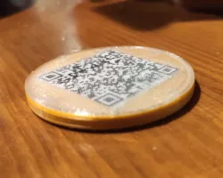 Bitcoin binario físico real BTC Real physical binary bitcoin
