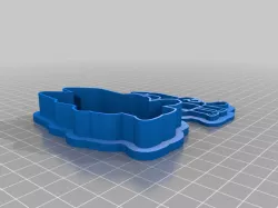Bluey Cookie Stamp and cutter