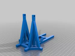 Catapult With Added Space for Rubber Bands