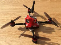 CrazyFlea Toothpick Whoop Quadcopter Plastics