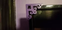 Decorative box TV corner trim/guard #4