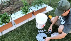 Earth Bucket Container Garden