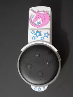 Echo Dot 3 Wall Socket Mount UNICORN EDITION