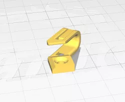 Ender 3/3 Pro Metal Extruder Cable Holder