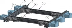 Ender 5 Dual Z 2020 (Bed Support)