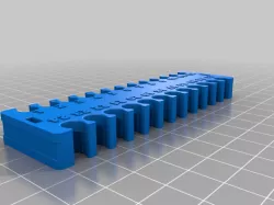 Ethernet cable runner for 24 port patch panel (numbered)