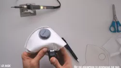 Exhalation Valve Diy Mask 3D Printed MSK P1 P2 P3 Corona Virus