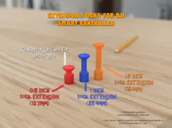 Extension Sticks for DJI Smart Controller