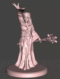 Female druid (mage) 