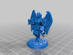 Female Tiefling/Fae/Demoness Bard, Barmaid, or Townsfolk