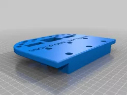 Fishing lure holder for 1" pipe