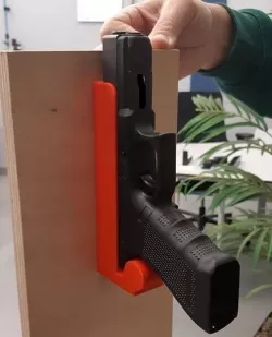 Glock 17 wall bracket