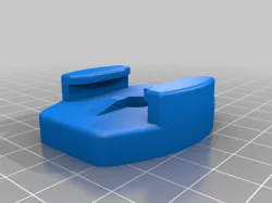 GoPro camera mount with hole