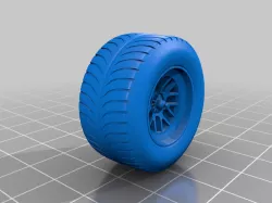 Honda RA106 Front tire (intermediate)