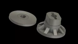 Kyosho Ultima ST Racing Sports GP slipper hub RS-153