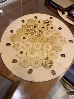 Laser Cut Catan - 2 player and 5/6 player versions