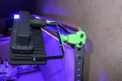 Led Floodlight 2 free axis mount for profile and Shelves
