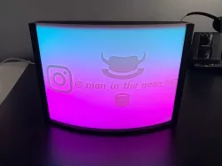 Lithophane light box