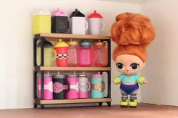 LOL Surprise bottle rack doll house furniture
