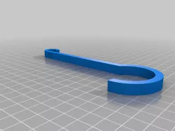 Long Banana Hook to hang from chain 