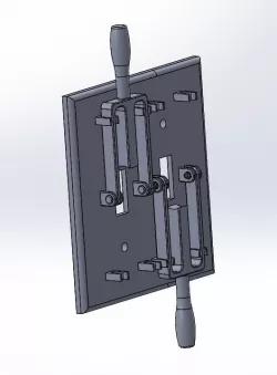 Mad Scientist Light Switch - US Single and Dual Switch Versions