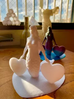 Mermaid with Hearts