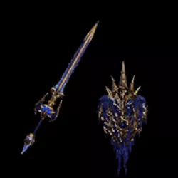 MHW Charge Blade - Black Eagle