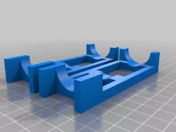 My Customized Parametric Drill Guide for Z-axis Pipes Mostly Printed CNC