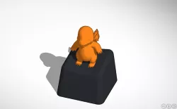 Pokémon Charmander 1 v1 MX Cherry Keycap