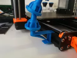 Prusa MK3/S Extrusion Profile Base Clip for flexible Camera Arm (Teaching Tech)