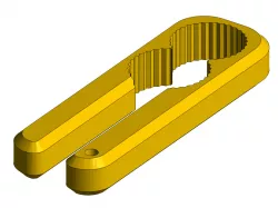 Screw cap bottle opener
