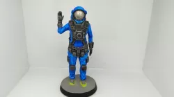 Space Engineer Waving (Female)