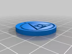 Squared Circle Charm