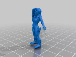 starfinder Female bounty hunter human or Lashunta 