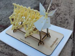 Strandbeest kit stand - 3mm ply laser cut