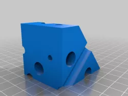 swiss cheese block