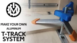 T-Track hold down clamp pad
