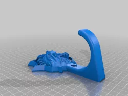 Unicorn wall hook
