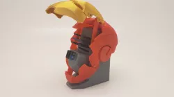 (Updated) Mechanical Iron man SD Card Holder 