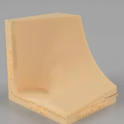 Van der Waals State Surface (semi-log scale)