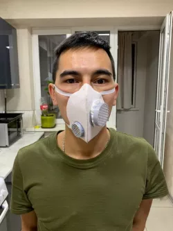 Virus mask elements